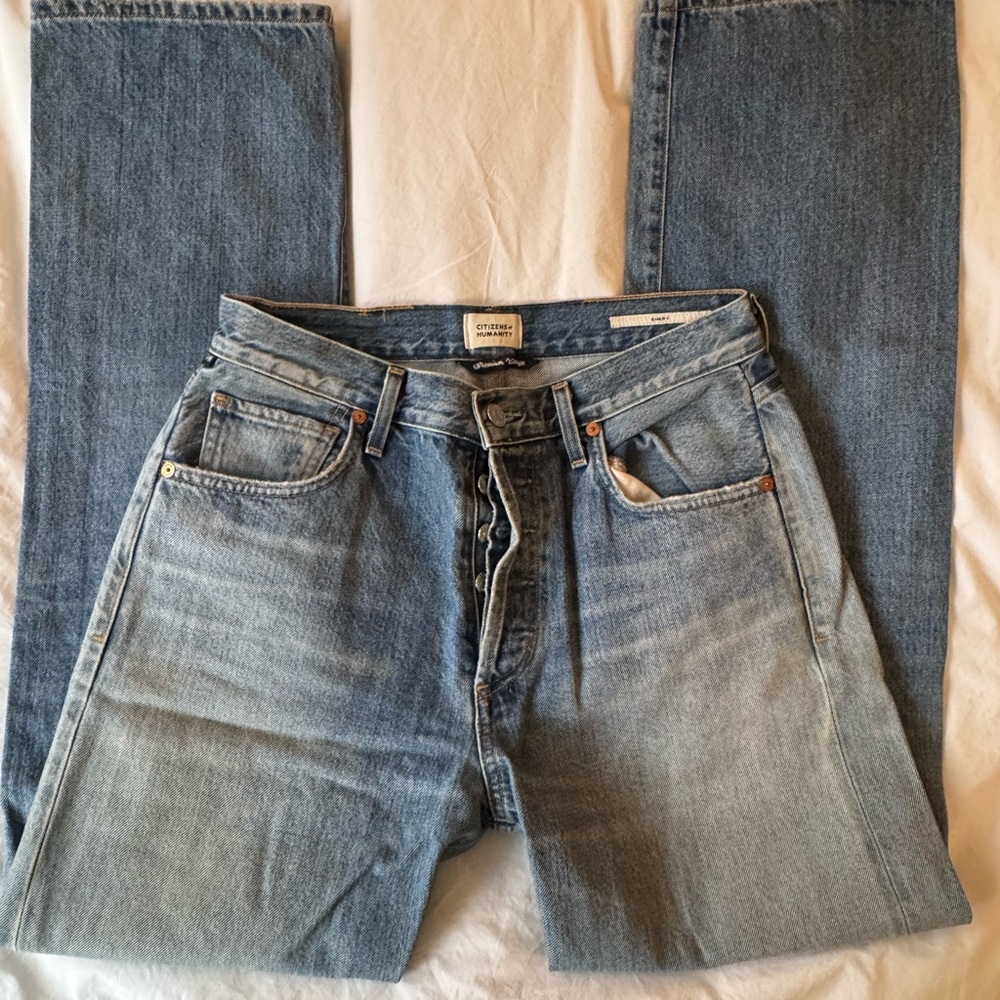 Citizens of Humanity
Emery Crop Relaxed Straight Jeans